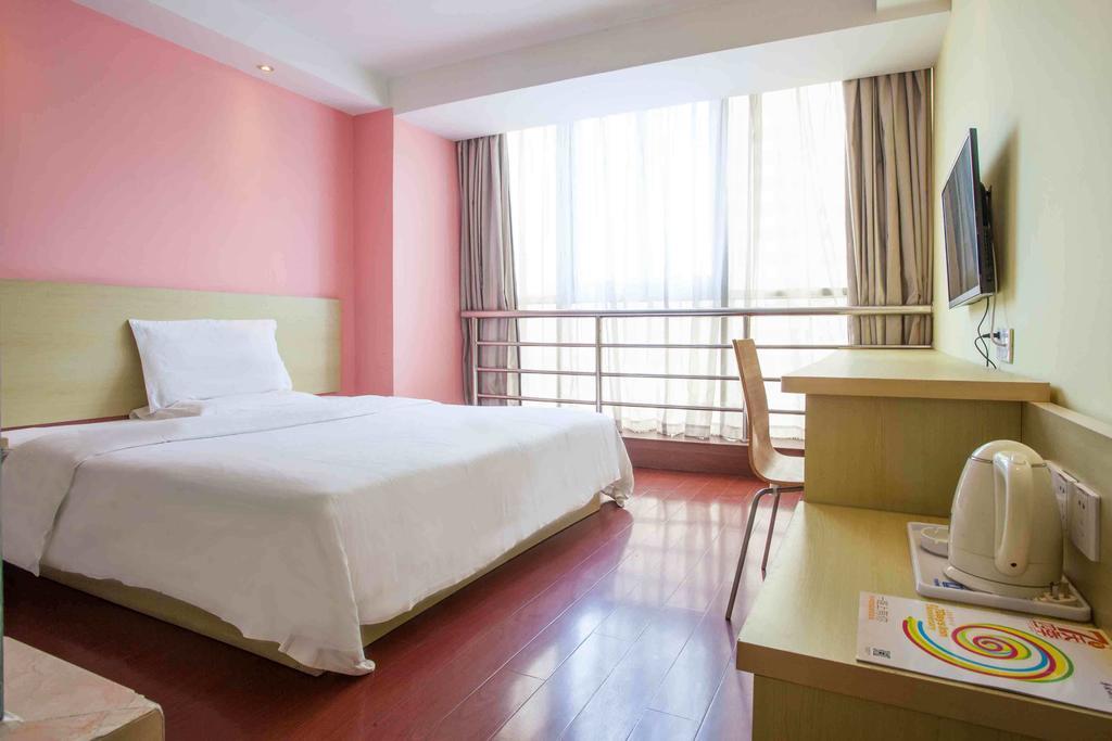 7Days Inn Huangshan Railway Station Rom bilde